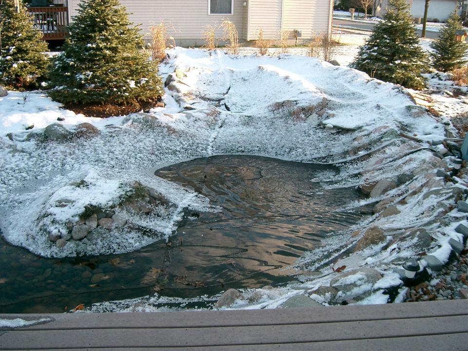 Winterizing Your Water Garden or Fish Pond - Practical Garden Ponds