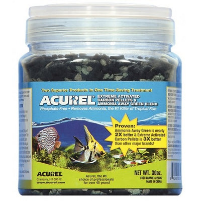 Acurel Extreme Activated Carbon Pellets and Ammonia Away Green Blend