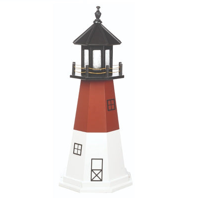 Handmade Amish Barnegat replica lighthouse