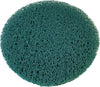 Close up of a Green Matala Filter Pad circle.