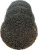 Close up of circle Black Matala Filters. Shown in a set of 5.