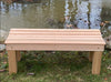 A&L Furniture Co. 4' Amish-Made Cedar Courtyard Bench