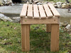 A&L Furniture Co. 4' Amish-Made Cedar Courtyard Bench