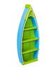 Amish-Made Nautical Rowboat Shaped Poly Bookshelves Book Shelf Bookshelf Book Shelves