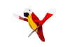 Replacement Wing set ONLY for Whirlybird Wind Spinner Yard Decorations