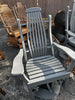 Amish-Made Poly Bentwood Style Swivel Glider Chair - Local Pickup ONLY in Downingtown PA