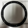 Black O-ring with holes around the edges for mounting.