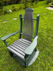Amish-Made Poly Bentwood Style Swivel Glider Chair - Local Pickup ONLY in Downingtown PA