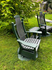 Amish-Made Poly Bentwood Style Swivel Glider Chair - Local Pickup ONLY in Downingtown PA