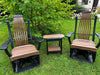 Amish-Made Poly Bentwood Style Swivel Glider Chair - Local Pickup ONLY in Downingtown PA