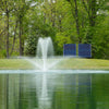 Crown and Trumpet Pattern on the Airmax SolarSeries Lake Fountain