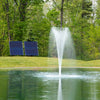 Trumpet Pattern on the Airmax SolarSeries Lake Fountain