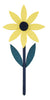Maple Lane Furniture Outdoor Poly Decorative Flowers