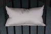 A&L Furniture Weather-Resistant Outdoor Acrylic Pillow for Adirondack Chairs, Gray