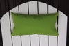 A&L Furniture Weather-Resistant Outdoor Acrylic Pillow for Adirondack Chairs, Lime