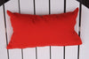 A&L Furniture Weather-Resistant Outdoor Acrylic Pillow for Adirondack Chairs, Red