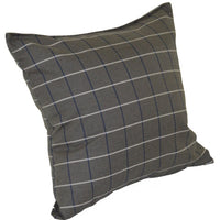 A&L Furniture Weather-Resistant Outdoor Acrylic Throw Pillow, Cottage Gray