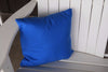 A&L Furniture Weather-Resistant Outdoor Acrylic Throw Pillow, Light Blue