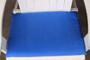 A&L Furniture Weather-Resistant Outdoor Acrylic New Hope Chair Cushion, Light Blue