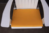 A&L Furniture Weather-Resistant Outdoor Acrylic Chair Cushion, Yellow