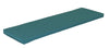 A&L Furniture Weather-Resistant Outdoor Acrylic Chair Cushion, Aqua