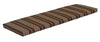 A&L Furniture Weather-Resistant Outdoor Acrylic Chair Cushion, Maroon Stripe