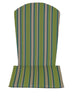 A&L Furniture Weather-Resistant Outdoor Acrylic Full Adirondack Chair Cushion, Lime Green