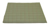 A&L Furniture Weather-Resistant Acrylic Outdoor Dining Chair Cushion, Cottage Green