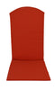 A&L Furniture Weather-Resistant Outdoor Acrylic Rocking Chair Cushion, Red