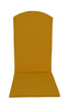 A&L Furniture Weather-Resistant Outdoor Acrylic Rocking Chair Cushion, Yellow