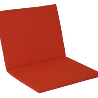 A&L Furniture Weather-Resistant Outdoor Acrylic Full Chair Cushion, Red