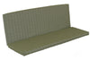 A&L Furniture Weather-Resistant Outdoor Acrylic Full Bench Cushion, Cottage Green