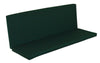 A&L Furniture Weather-Resistant Outdoor Acrylic Full Bench Cushion, Forest Green