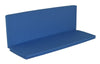 A&L Furniture Weather-Resistant Outdoor Acrylic Full Bench Cushion, Light Blue