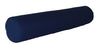 A&L Furniture 36" Weather-Resistant Outdoor Acrylic Bolster Pillow, Navy Blue