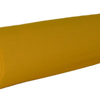 A&L Furniture 36" Weather-Resistant Outdoor Acrylic Bolster Pillow, Yellow