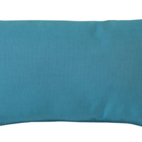 A&L Furniture Weather-Resistant Bistro Chair Head Pillow, Aqua