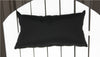A&L Furniture Weather-Resistant Bistro Chair Head Pillow, Black
