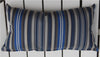 A&L Furniture Weather-Resistant Bistro Chair Head Pillow, Blue Stripe