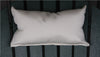 A&L Furniture Weather-Resistant Bistro Chair Head Pillow, Gray