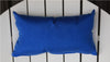 A&L Furniture Weather-Resistant Bistro Chair Head Pillow, Light Blue