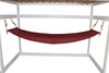 A&L Furniture Weather-Resistant Indoor/Outdoor Acrylic Hammock, Burgundy
