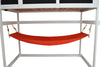 A&L Furniture Weather-Resistant Indoor/Outdoor Acrylic Hammock, Red