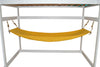 A&L Furniture Weather-Resistant Indoor/Outdoor Acrylic Hammock, Yellow