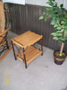 A&L Furniture Amish-Made Hickory End Table, Natural Finish