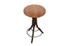 A&L Furniture Amish-Made Hickory Accent Table, Natural Finish
