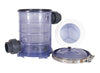 Disassembled view of Sequence® Basket Strainer (PF) with Clear Body