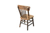 A&L Furniture Co. Amish-Made Hickory Panel Back Dining Chairs