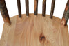 A&L Furniture Co. Amish-Made Hickory Panel Back Dining Chairs with Arms