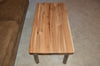 Top view of A&L Furniture Rustic Hickory Solid Wood Coffee Table